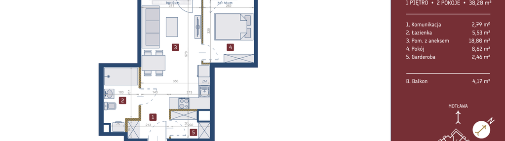 Mieszkanie w inwestycji: GEDANIA Riverside Living - apartamenty inwestycyjne