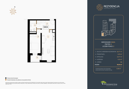 Mieszkanie w inwestycji: Rezydencja Śródmiejska
