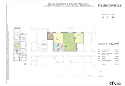 Mieszkanie w inwestycji: Federowicza – Ruczaj Park