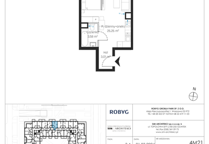 Mieszkanie w inwestycji: Nadmotławie Apartments etap J