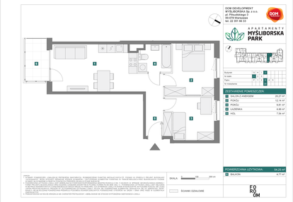 Mieszkanie w inwestycji: Apartamenty Myśliborska Park