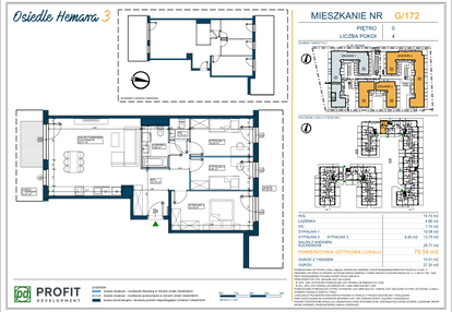 Mieszkanie w inwestycji: Osiedle Hemara - etap III bud. 2 i 3