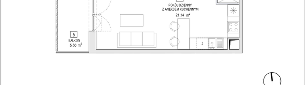 Mieszkanie w inwestycji: Naramowice Odnova II