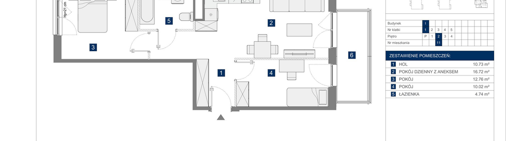 Mieszkanie w inwestycji: Apartamenty Park Matecznego Etap 2.2