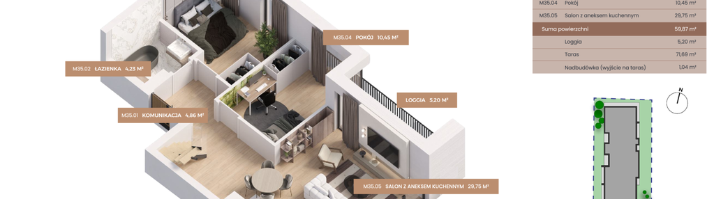 Mieszkanie w inwestycji: Apartamenty Częstochowska
