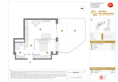 Mieszkanie w inwestycji: Apartamenty Metro Wilanowska