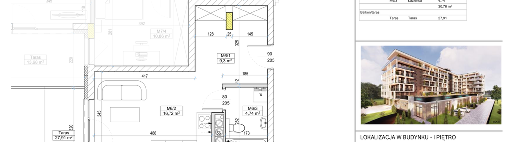 Mieszkanie w inwestycji: Apartamenty Widok Włoszczowa