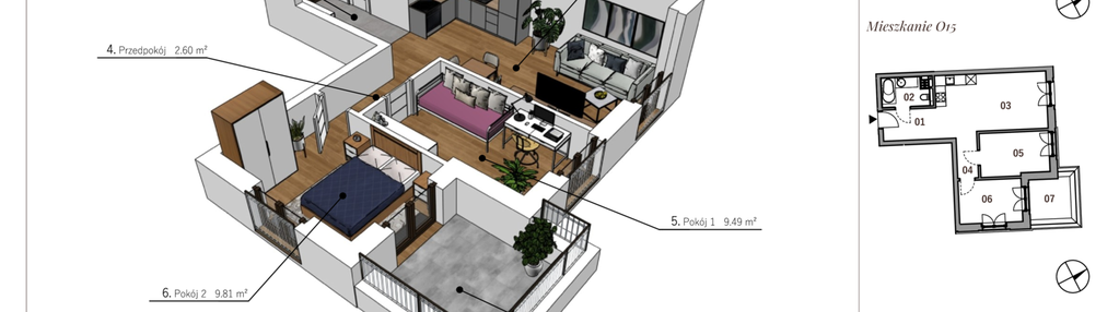 Mieszkanie w inwestycji: Przy Parku etap II