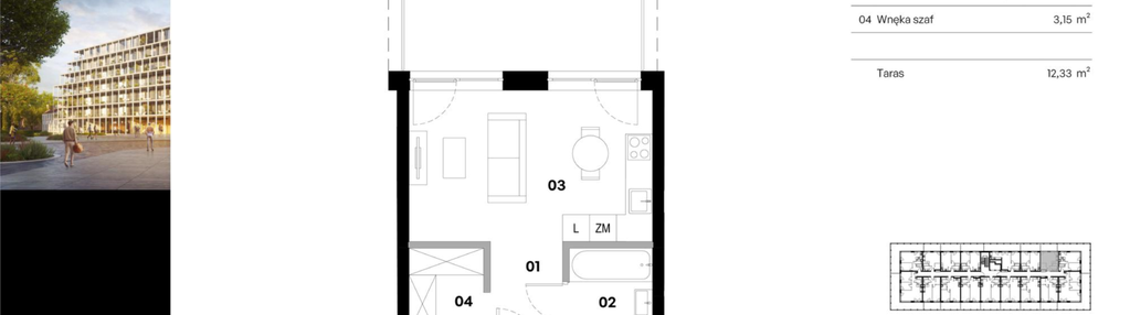 Mieszkanie w inwestycji: Browar HUGO SCOBEL