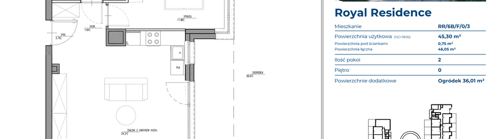 Mieszkanie w inwestycji: Royal Residence 6B