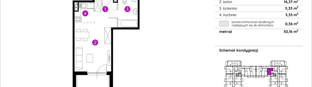 Mieszkanie w inwestycji: Murapol Apartamenty na Wzgórzu - bud. 4 i 5