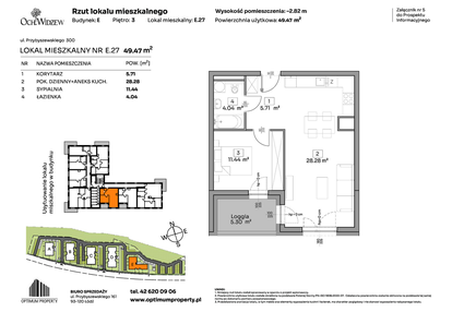 Mieszkanie w inwestycji: Och!Widzew