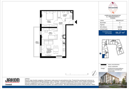 Mieszkanie w inwestycji: Wieruszowska E