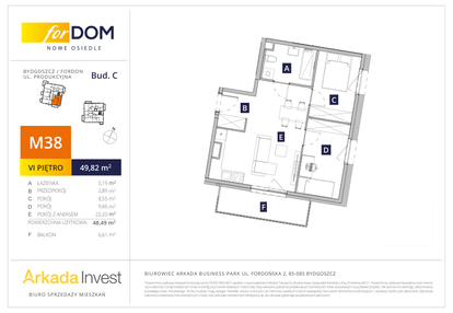 Mieszkanie w inwestycji: Osiedle forDOM – etap C
