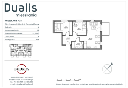 Mieszkanie w inwestycji: Dualis