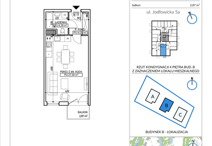 Mieszkanie w inwestycji: Jodłowicka 5