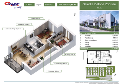 Mieszkanie w inwestycji: Rumia Osiedle Zielone Zacisze