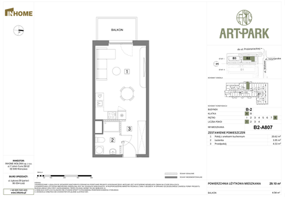 Mieszkanie w inwestycji: Inhome Osiedle ArtPark etap I