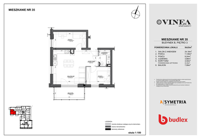 Mieszkanie w inwestycji: Apartamenty Vinea