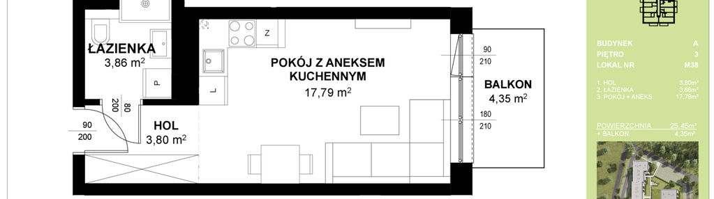 Mieszkanie w inwestycji: Triton Kampinos III