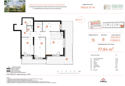 Mieszkanie w inwestycji: Osiedle Nowe Horyzonty etap III