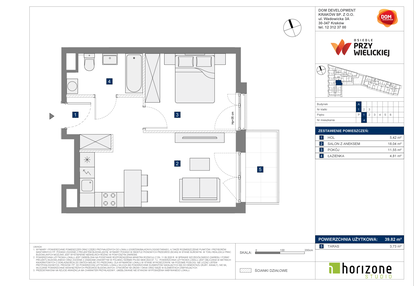 Mieszkanie w inwestycji: Osiedle przy Wielickiej