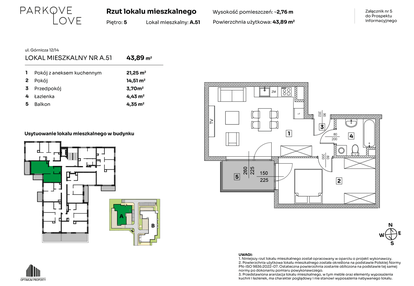 Mieszkanie w inwestycji: Parkove Love