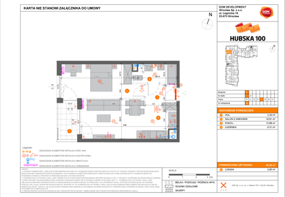 Mieszkanie w inwestycji: Hubska 100 etap 2