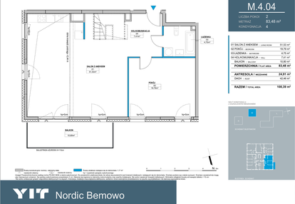 Mieszkanie w inwestycji: Nordic Bemowo - etap III