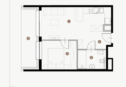 Mieszkanie w inwestycji: Tuwima Apartments