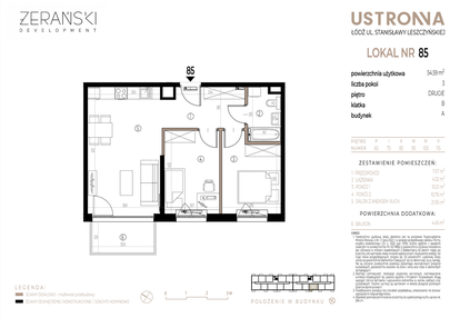 Mieszkanie w inwestycji: Ustronna