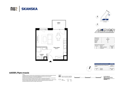 Mieszkanie w inwestycji: NU2 Warszawa Wola - apartamenty wykończone pod klucz
