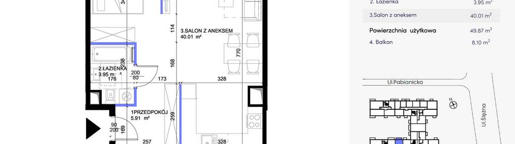 Mieszkanie w inwestycji: Nowa Pabianicka