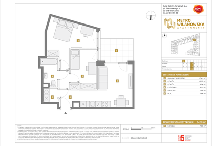 Mieszkanie w inwestycji: Apartamenty Metro Wilanowska