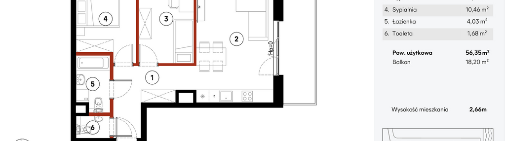 Mieszkanie w inwestycji: Elewator - Mieszkania i Lofty