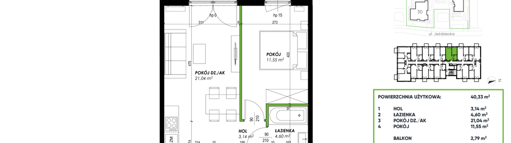 Mieszkanie w inwestycji: Greenwood Park