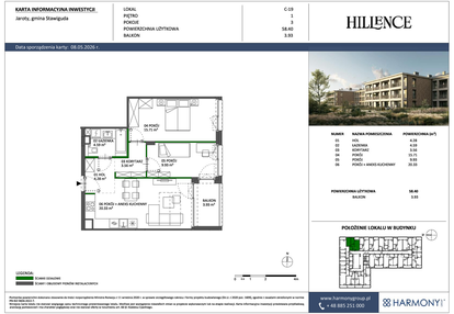 Mieszkanie w inwestycji: Hillence etap 3