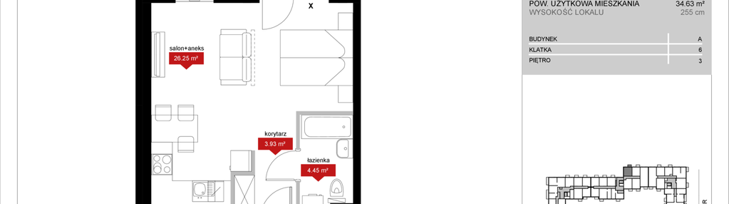 Mieszkanie w inwestycji: Atrium - Nowy Szczepin