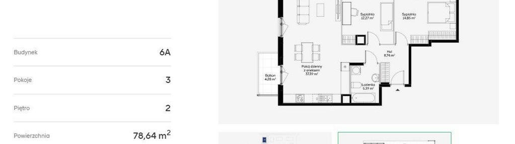 Mieszkanie w inwestycji: Jaśminowy Mokotów etap VI