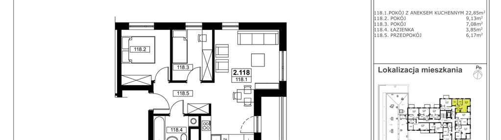 Mieszkanie w inwestycji: Accanto