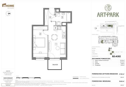Mieszkanie w inwestycji: ArtPark