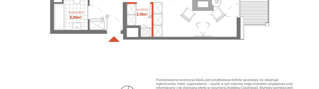 Mieszkanie w inwestycji: Pierwsza Dzielnica - etap III