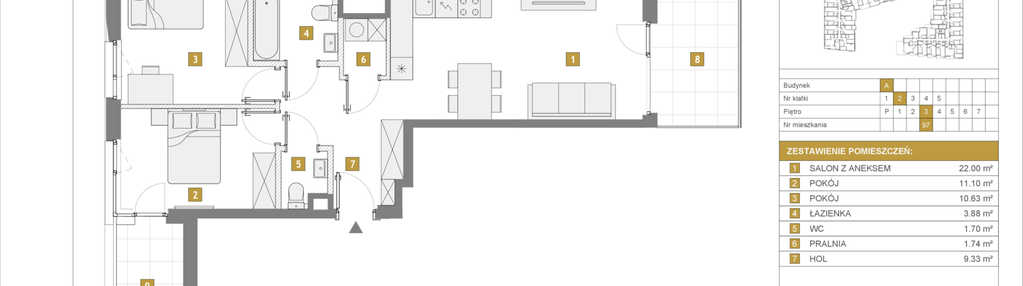 Mieszkanie w inwestycji: Apartamenty Metro Wilanowska