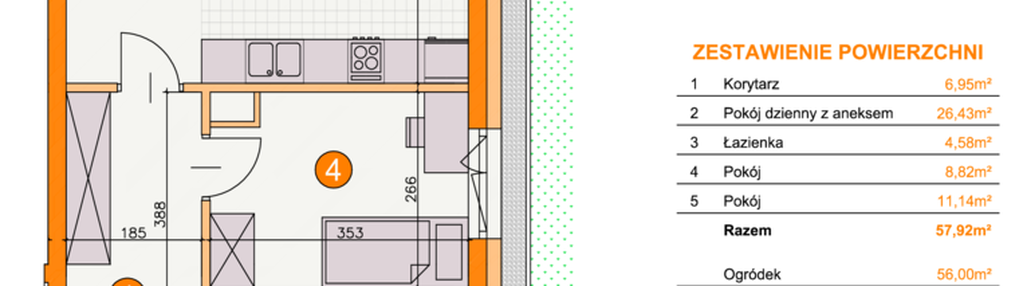 Mieszkanie w inwestycji: Osiedle Bocianie Gniazdo 2