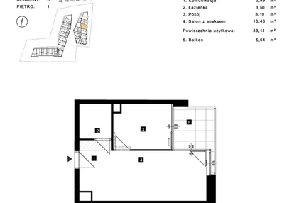 Mieszkanie w inwestycji: Cisha Apartamenty Dziwnów