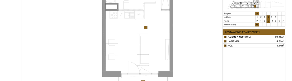 Mieszkanie w inwestycji: Apartamenty nad Oławką etap II