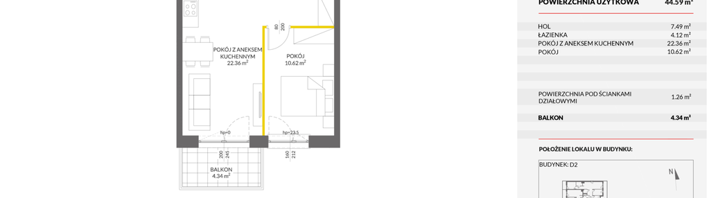 Mieszkanie w inwestycji: Viva Piast 6
