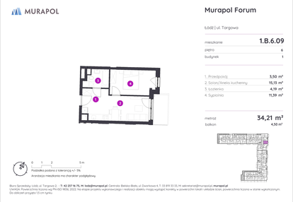 Mieszkanie w inwestycji: Murapol Forum