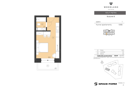 Mieszkanie w inwestycji: Woodland Resort&Spa