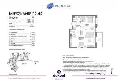 Mieszkanie w inwestycji: Osiedle Pastelowe etap IV